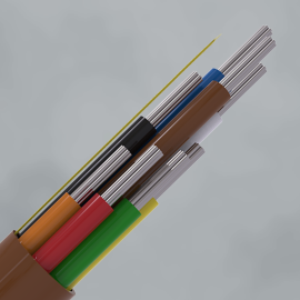 CQR (CABCCA8/BR/100M) 8C BR Type 3 TinStrandCCA  UK 100m Reel