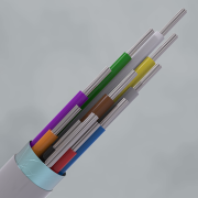 CQR (CABS10/GY/LSF/100) 10 Core Screened 9540 Belden Style Grey LSF 100m gallery thumbnail