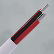 CQR (CABS2HF/WH/SO/100/D) 2 Core Solid HF Cable A 100m Reel Class D gallery thumbnail