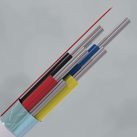 CQR (CABS4/WH/200/PR) 4C Scr WH Type 2 TinStrandCop Eu 200m Reel