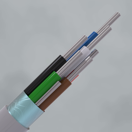 CQR (CABS6/GY/LSF/500) 6 Core Screened 9536 Belden Style Grey LSF 500m