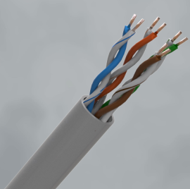 CQR (CAT5eUTP/GY/PVC/305) Category 5e Data Cable Grey PVC sheathing (305m)