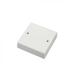 CQR (EB820/WH) Empty Box Square 65 X 65 X 18mm White