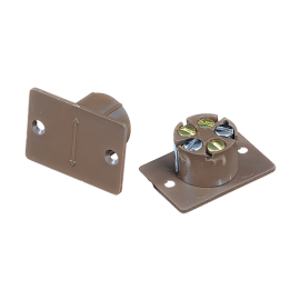 CQR (FC505/BR) F.Contact 5T Twin Rectangular Brown - old