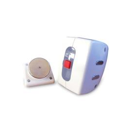 Cranford, (3-80-0060 (302-111)), White Agrippa Acoustic Door Retainer c/w  Keeper plate