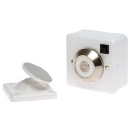 Cranford, (302-070), Wall Mounted Door Retainer 230v 200N c/w Keeper Plate - Metal