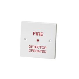 Cranford, (502-004), RIU Remote Indicator Unit  ''Fire Detector Operated' text - Surface