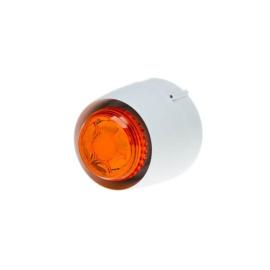Cranford, (511-102L), 24v VTB Spatial Sounder Beacon 32 tone c/w Deep Base, White Base/Amber Lens - EN54