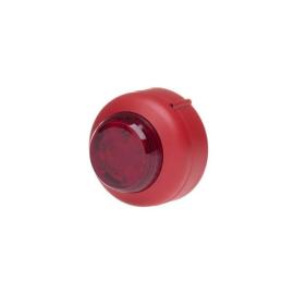 Cranford, (512-001), 24v LED Beacon c/w Shallow Base - Red Body /Red Lens