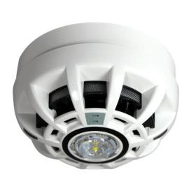 CTEC, (CP411TV), CTEC CAST-PRO CO Fire + Smoke + Heat Multisensor c/w Tone Sounder & C-3-9.4 White