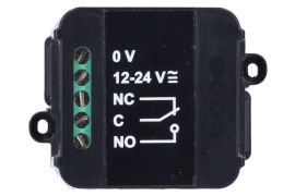 CUBEPOWER, 1-relay receiver with remote programming, 12-24Vac/dc