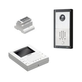 CVR4KV-1, Flush vandal resistant 1 way colour video kit