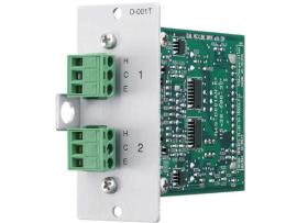 D-001T, M-9000 Series Dual Mic/Line Input Module with DSP