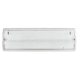 D1010SWH, Duceri Emergency Bulkhead 3W LED IP65 Lithium Battery Switchable Self-Test White