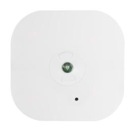 D5403WH, Duceri Emergency Self Test Surface Downlight 3W LED IP44 Interchangeable Open & Corridor Lens Lithium Battery Maintained White