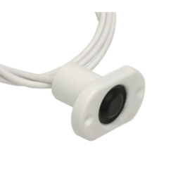 DA123/F/CC, FLUSH MOUNT PUSH BUTTON CC WHITE