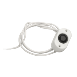 DA123/SLEDBZR/CC, SURFACE MOUNT PUSH BUTTON WITH BZR AND LED CC WHITE