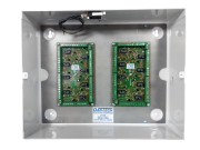 DA258, DUAL 8 WAY RELAY PCB METAL CASED 12V 16 x DPCO 1A gallery thumbnail