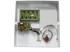 DA262-8, MAINS POWERED RELAY PCB METAL CASED 8 x DPCO 1A