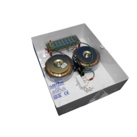 DA389/2/110V, 24V AC 2 x 4A 110V INPUT PSU METAL CASED