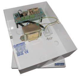 DA394, 4 X 500mA 12VDC (13.7V) PSU METAL CASED