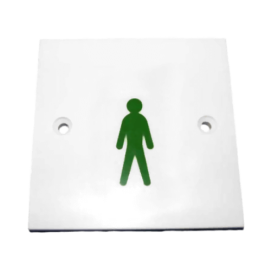 DA420/24/GP, PROXIMITY R.T.E FLUSH MOUNT 24VDC GREEN PERSON STICKER