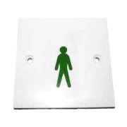 DA420/GP, PROXIMITY R.T.E FLUSH MOUNT 12VDC GREEN PERSON STICKER gallery thumbnail