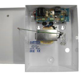 DA486, 12VDC 1.5A PSU WITH BATTERY DISCONNECT