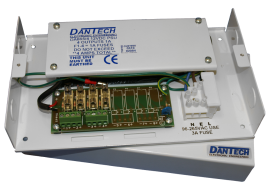 DA665/4, 4 X 1A 12VDC PSU METAL CASED