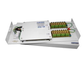 DA669/16, 24VDC 16 X 250mA PSU METAL CASED