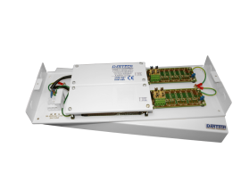 DA669/4, 24VDC 4 X 1A PSU METAL CASED