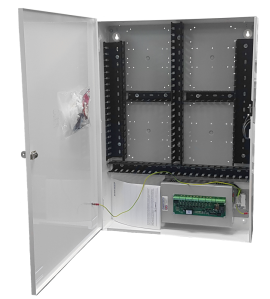 DA815, MERCURY / LENEL DA774 LGE ENCLOSURE WITH 12V 8A PSU WITH TRUNKED SUB-PLATE