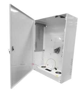 DA816F, WALL MOUNTABLE RACK EQUIP. ENCL. WITH PDU & COOLING