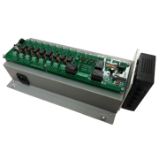 DA890INQUADSW, LARGE INDOOR POWER CTR WITH INTEGRATED NETWORK SWITCH FOR 4 x AXIS A1001 NETWORK DOOR CTRLRS OR I/O MODULES gallery thumbnail