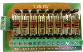 DADPC8WS, 8 O/P SPLITTER PCB MODULE FOR USE WITH DADPC RANGE