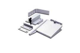 DC-SAA-202-EXT, Door Coordinator - Extended Rebate - 202 mm arm - Anodised Aluminium