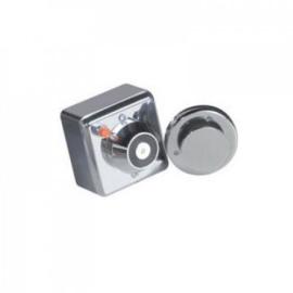 DH/CFS/24, Chrome Flush Door Holder + switch 112N 24Vdc