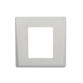 DINFPW, White single gang front plate
