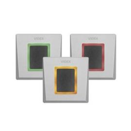 DINMTPXS-MF-SA, Silver Flush proximity reader 