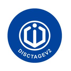 DISCTAGEV2, Adhesive DESFire? EV2 tag credential, pack of 25