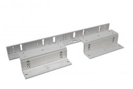 Double ZL Bracket for use with the ML600 double range of maglocks with slide in slots for ease of installation. Z = 2 L plates each 180(L) x 50(H) x 50(D) adjustable (all mm)