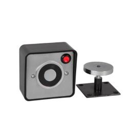 DR-01/BK, Door Hold Open Magnet 24vdc supplied with a Black hooded back box