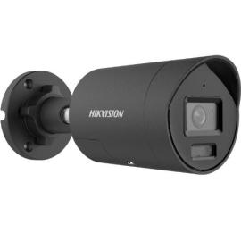 DS-2CD2087G2H-LIU/SL(2.8MM)(eF)/BLACK, 8 MP Smart Hybrid Light with ColorVu Fixed Mini Bullet Network Camera, Black 