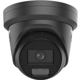 DS-2CD23126G3-IS2UY/SL(2.8)(eF)/BLACK, 12MP Acusense Strobe Light and Audible Warning Fixed Turret Network Camera - Black