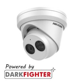 DS-2CD2343G2-IU(2.8MM), Hikvision AcuSense 4MP fixed lens turret camera with IR & built in mic