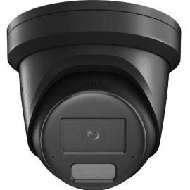 DS-2CD2346G2H-IS2U/SL(2.8mm)/BLACK, 4MP AcuSense Strobe Light and Audible Warning Fixed Turret Network Camera - Black