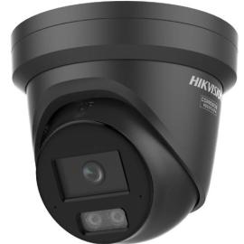 DS-2CD2347G3-LI2UY(2.8mm)(BLACK), 4MP Smart Hybrid Light with ColorVu Fixed Turret Network Camera 2.8mm (Black)