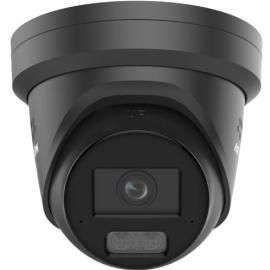 DS-2CD2387G3-LIS2UY/SL(2.8mm)/BLACK, 8MP Smart Hybrid Light with ColorVu Fixed Turret Network Camera - Two way Audio (2.8mm Black)