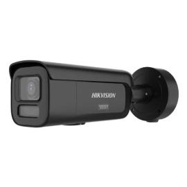 DS-2CD2647G3-LIZSY(2.8-12mm)(BLACK), 8MP Smart Hybrid Light with ColorVu Motorized Varifocal Bullet Network Camera (2.8-12mm) Black