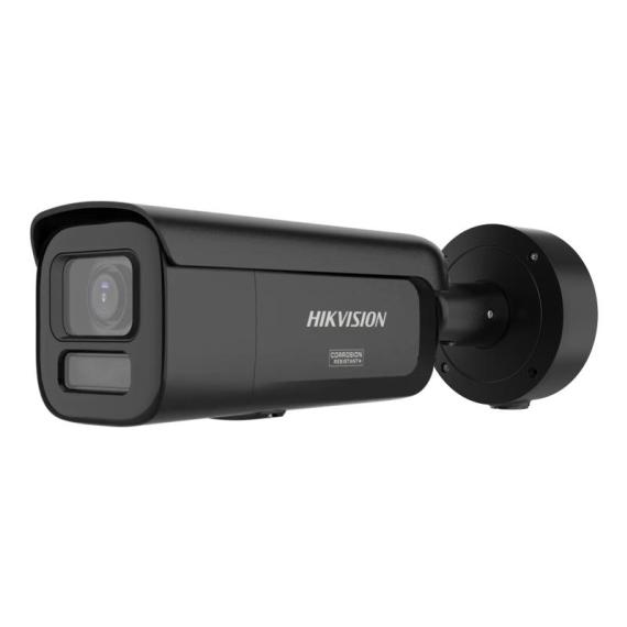 DS-2CD2687G3-LIZSY(2.8-12mm)/BLACK, 8 MP Smart Hybrid Light with ColorVu Motorized Varifocal Bullet Network Camera (2.8mm FOV, Black Color) gallery image